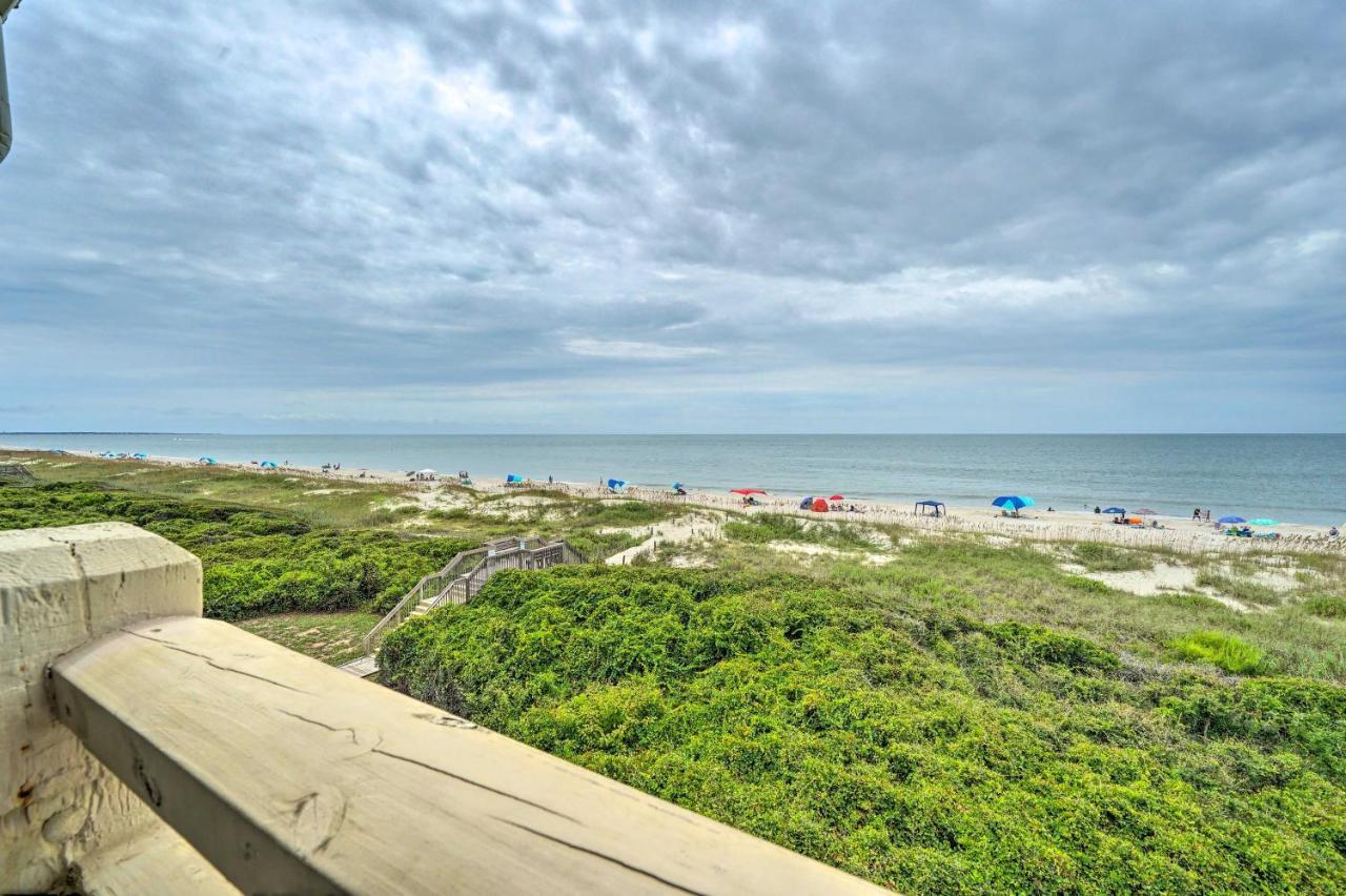 Beachfront Condo With Unobstructed Ocean Views! أوك آيلاند المظهر الخارجي الصورة