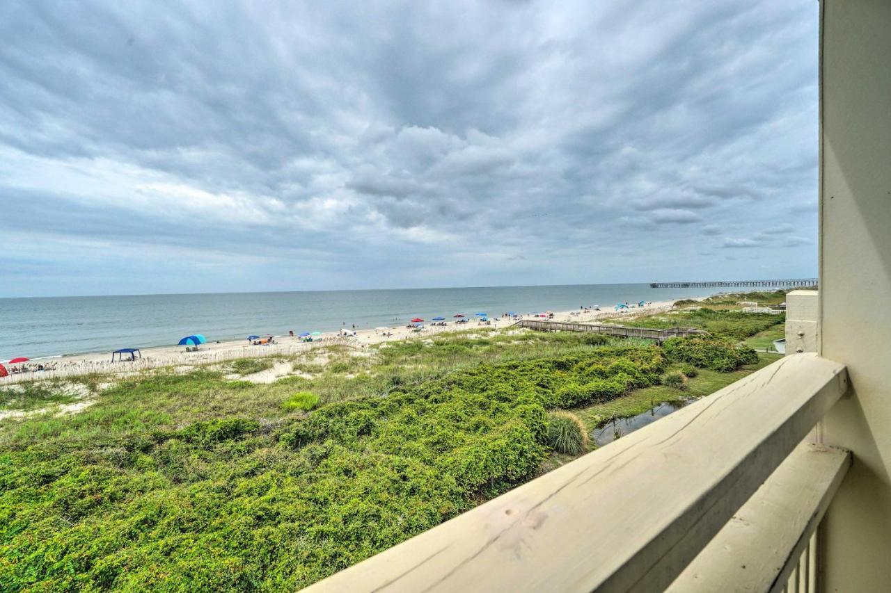 Beachfront Condo With Unobstructed Ocean Views! أوك آيلاند المظهر الخارجي الصورة