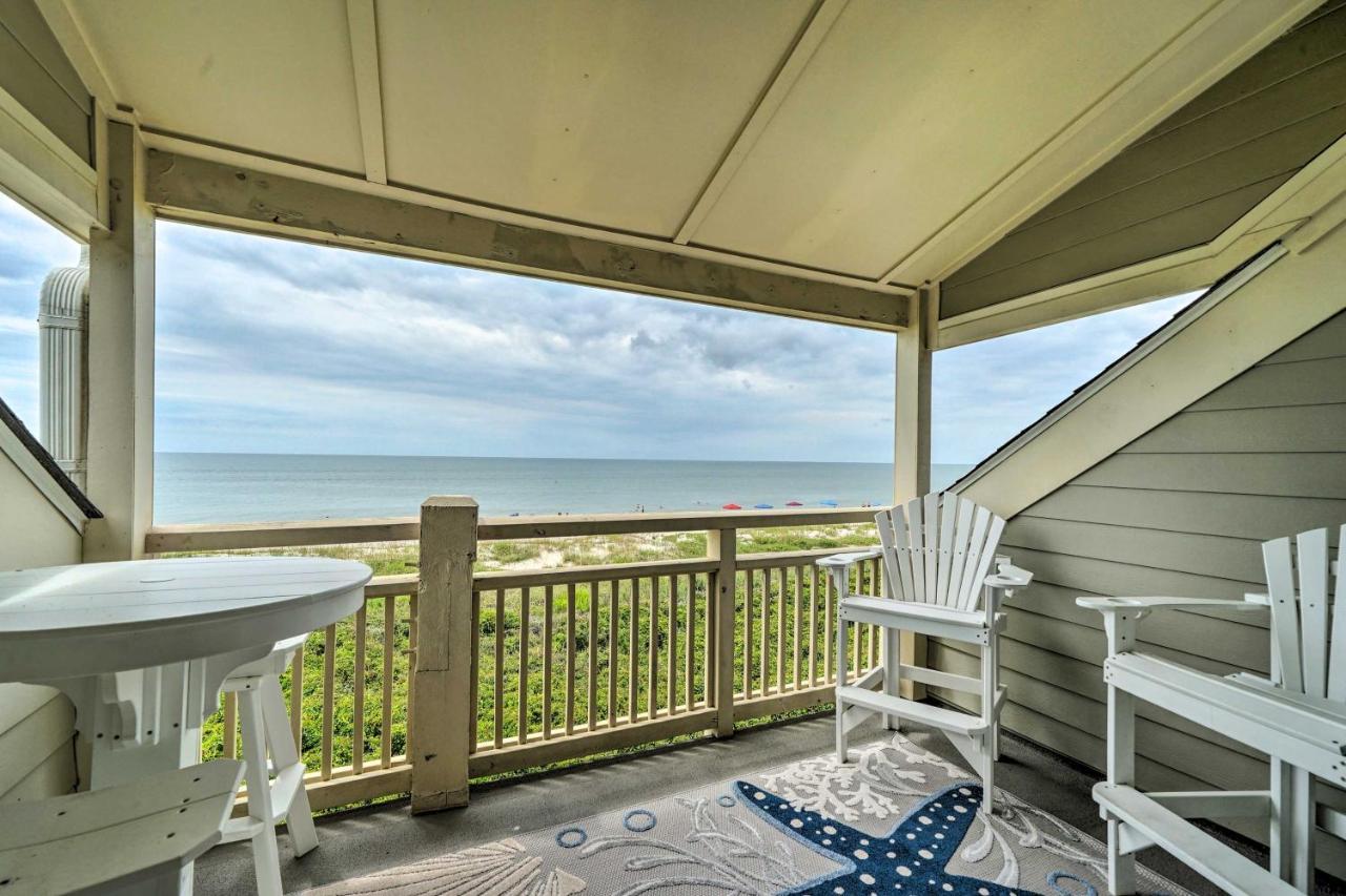 Beachfront Condo With Unobstructed Ocean Views! أوك آيلاند المظهر الخارجي الصورة